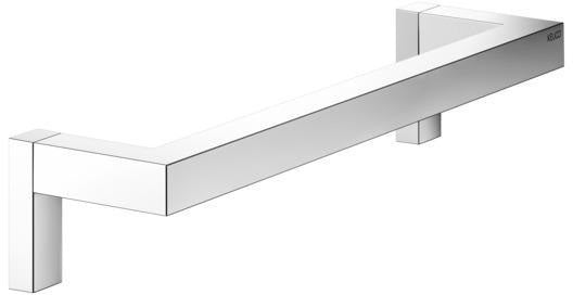 KEUCO Haltegriff Edition 90 Square 320 mm verchromt – Wandmontage, Belastbarkeit 115 kg