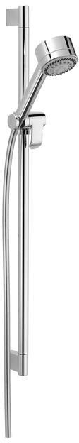 KEUCO PLAN Brause-Set 800 mm verchromt mit Brausestange, Handbrause und Schlauch
