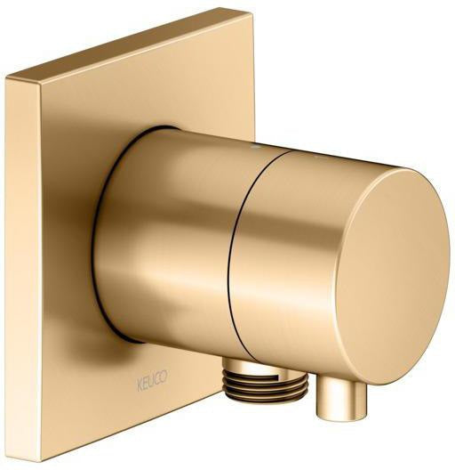 KEUCO IXMO Comfort 2-Wege Umstellventil Unterputz DN15 – Messing gebürstet, rund