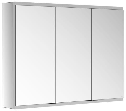 KEUCO Royal Modular 2.0 Spiegelschrank 900 mm, 3 Türen, 1 Steckdose, USB, silber-eloxiert