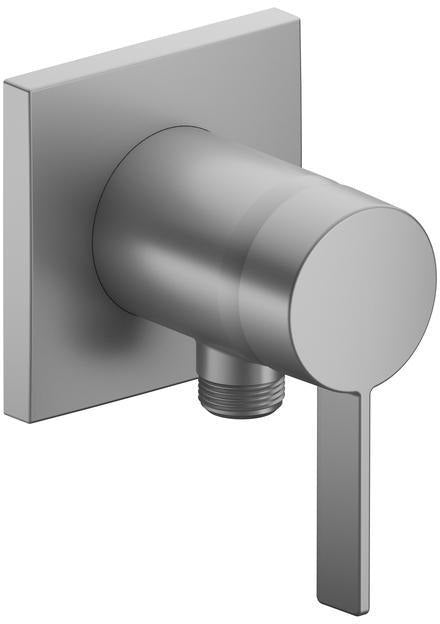 KEUCO IXMO SOLO Einhebelmischer DN 15 Unterputz mit Schlauchanschluss Aluminium-finish