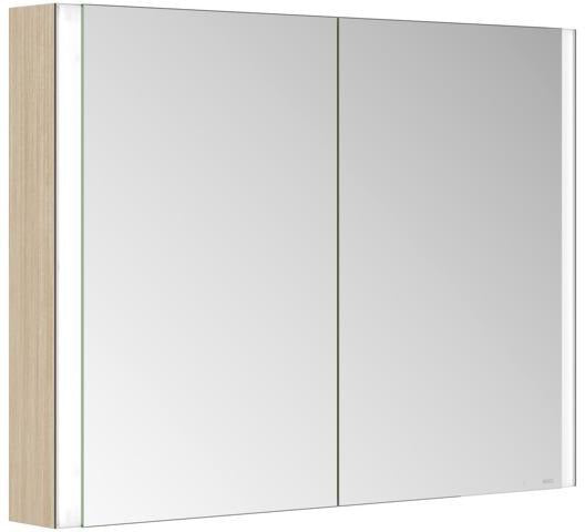 KEUCO Somaris Spiegelschrank 1000 x 710 x 128 mm – verspiegelt, Wandvorbau