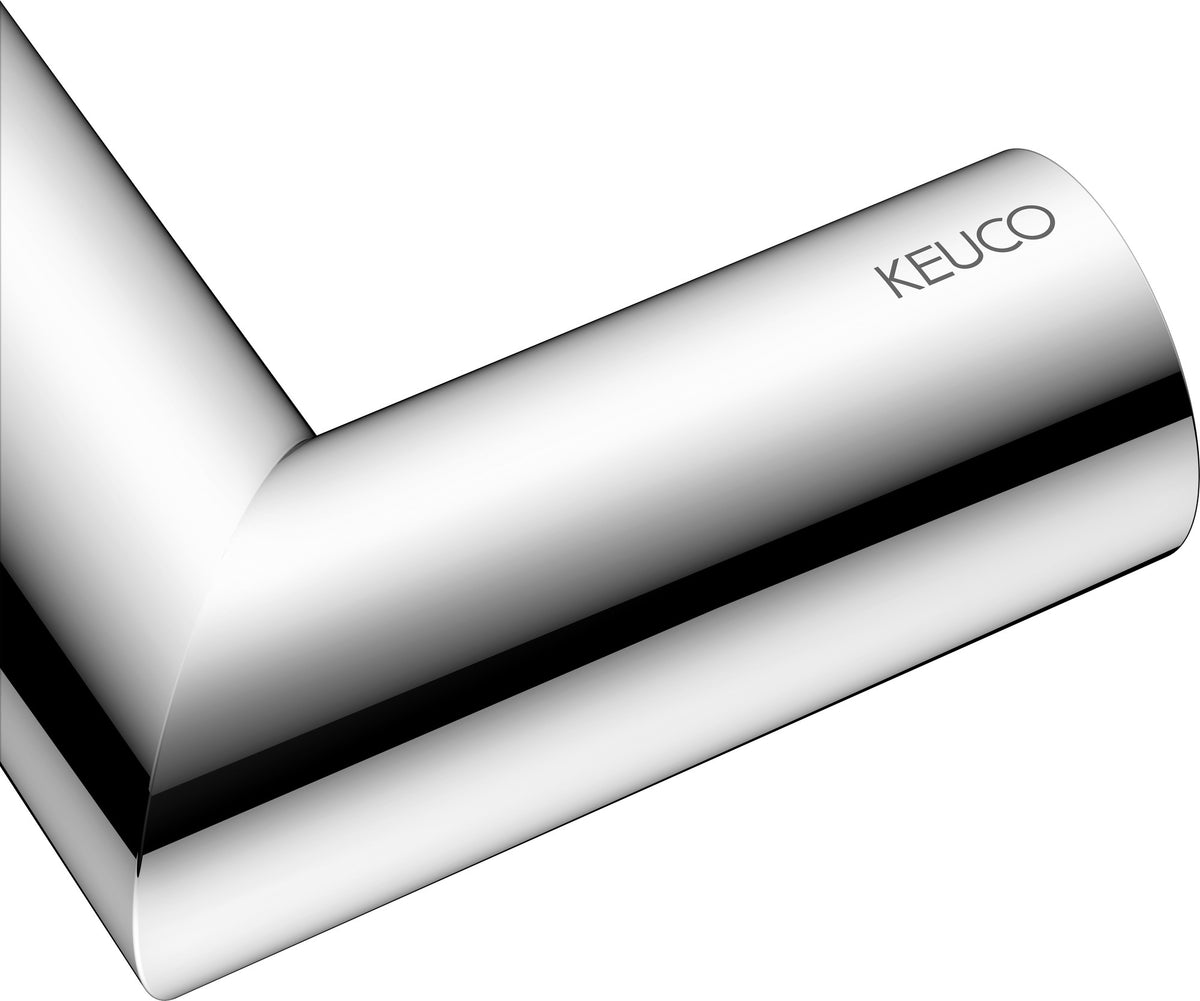 KEUCO REVA Haltegriff 328 mm in Schwarz matt – Wandmontage, Metall, gerade