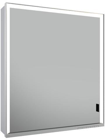 KEUCO Royal Lumos Spiegelschrank 650 mm, rechts, silber-eloxiert, LED-Beleuchtung