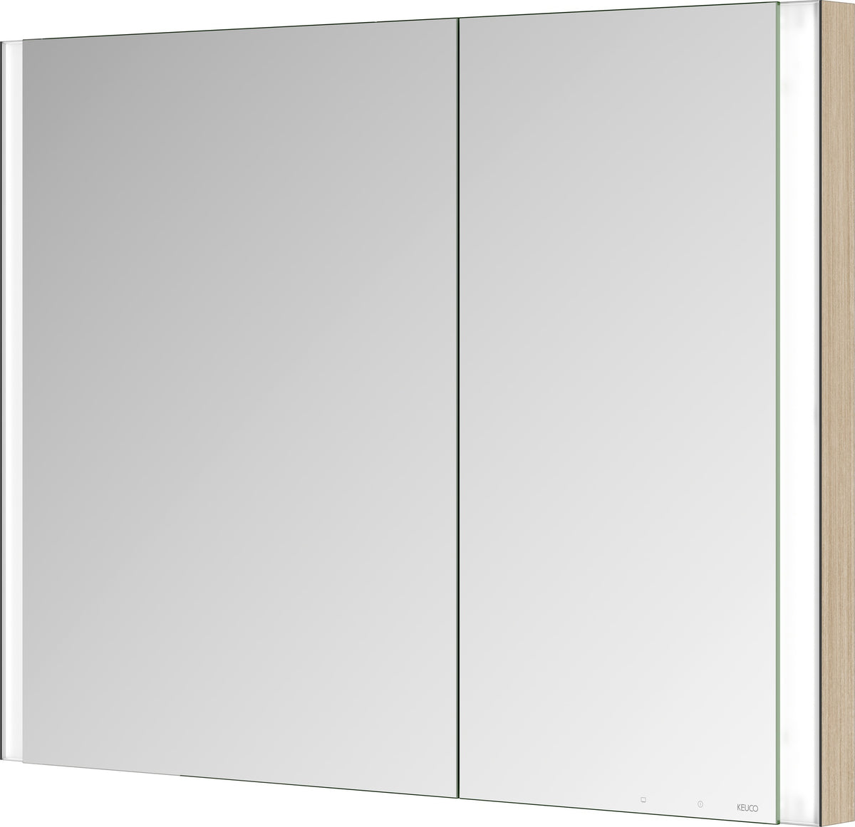KEUCO SOMARIS Spiegelschrank Wandeinbau 1000 x 710 x 115 mm verspiegelt