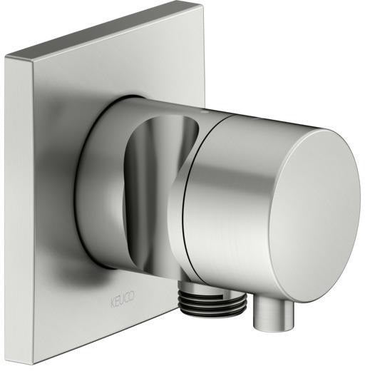 KEUCO IXMO Comfort Absperrventil Unterputz DN15 rund Messing gebürstet 59541