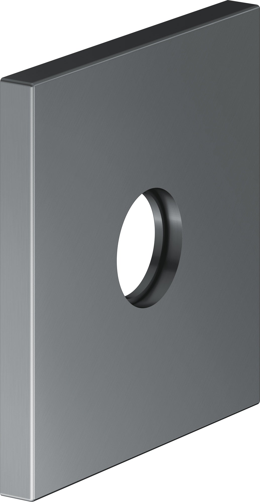 KEUCO IXMO Wandrosette 59545 rund 105 mm verchromt – Messing-Armaturenrosette