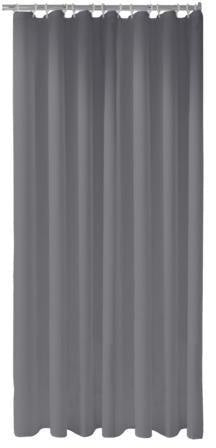 KEUCO Duschvorhang Plan uni 1800 x 1400 mm weiß, 8 Ösen, antibakteriell und waschbar