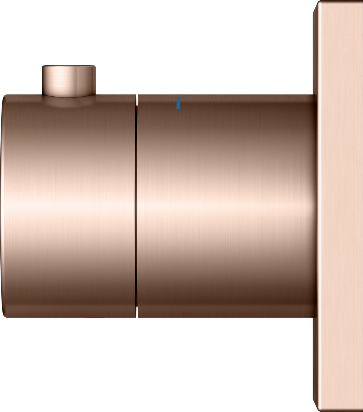 KEUCO IXMO Thermostatarmatur Unterputz rund verchromt – mit Sicherheitssperre bei 38 °C