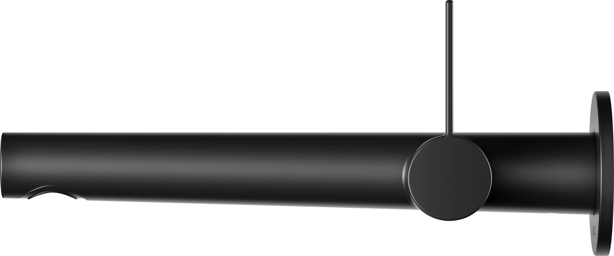 KEUCO IXMO Einhebel-Waschtischmischer Unterputz, rund, Ausladung 165 mm, schwarz matt
