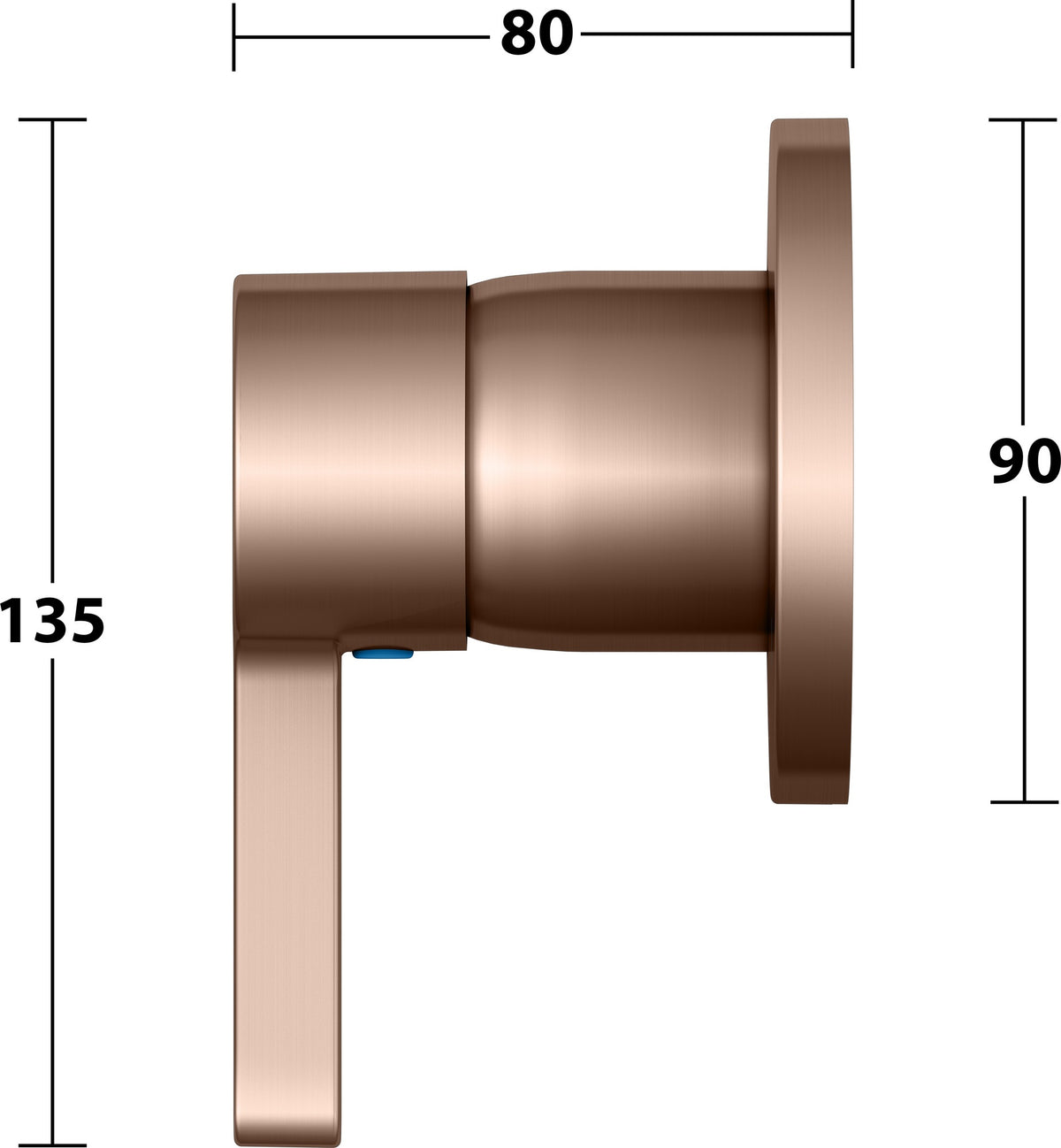 KEUCO Edition 400 Einhebelmischer Unterputz verchromt – Fertigmontageset mit Temperaturbegrenzung