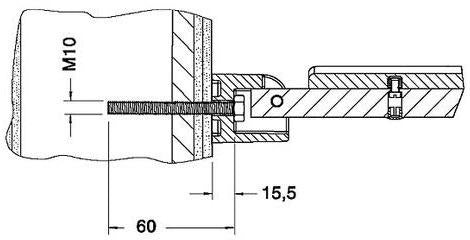 KEUCO Plan Care Befestigungsset 2 – Senkschrauben 10x80 V2A & Dübel UX12