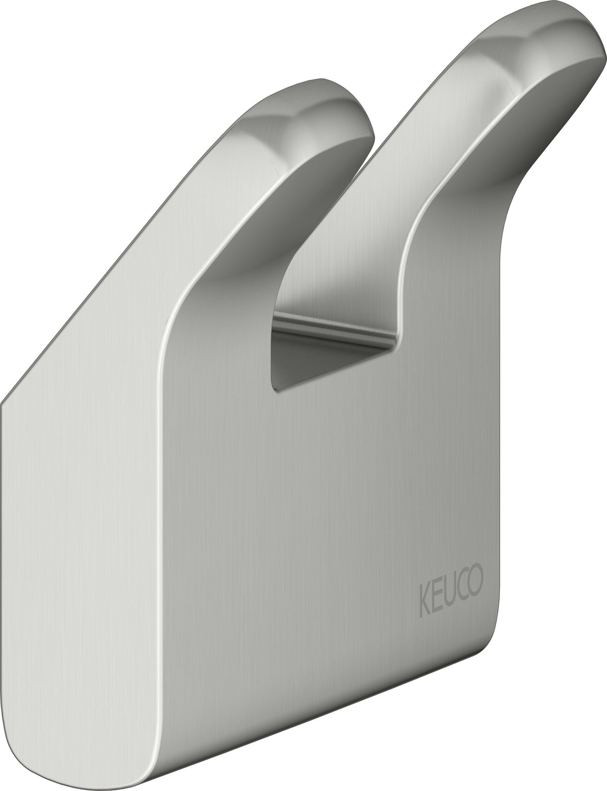 KEUCO Collection Moll Handtuchhaken doppelt Titanschwarz gebürstet 12713