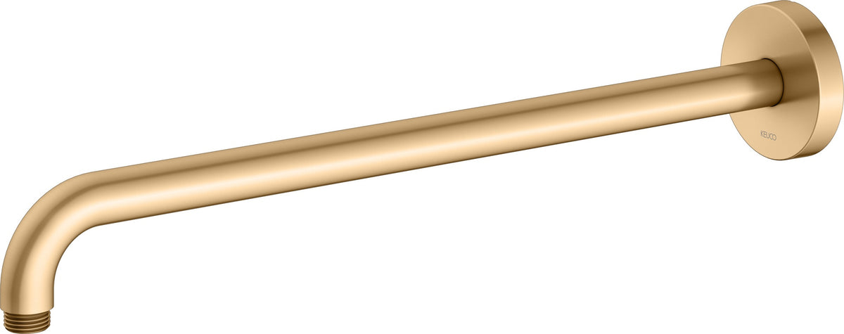 KEUCO Brausearm Elegance 51688, Wandanschluss, 300 mm, verchromt – Edles Design für Ihr Badezimmer