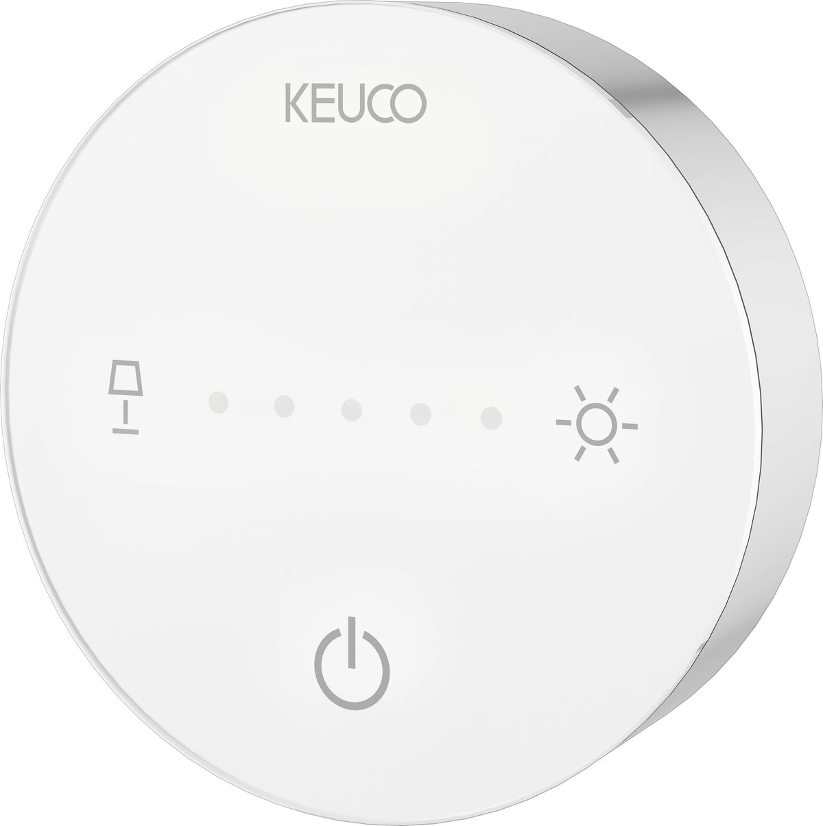 KEUCO iLook_move Kosmetikspiegel eckig 200 mm beleuchtet mit Wippschalter verchromt
