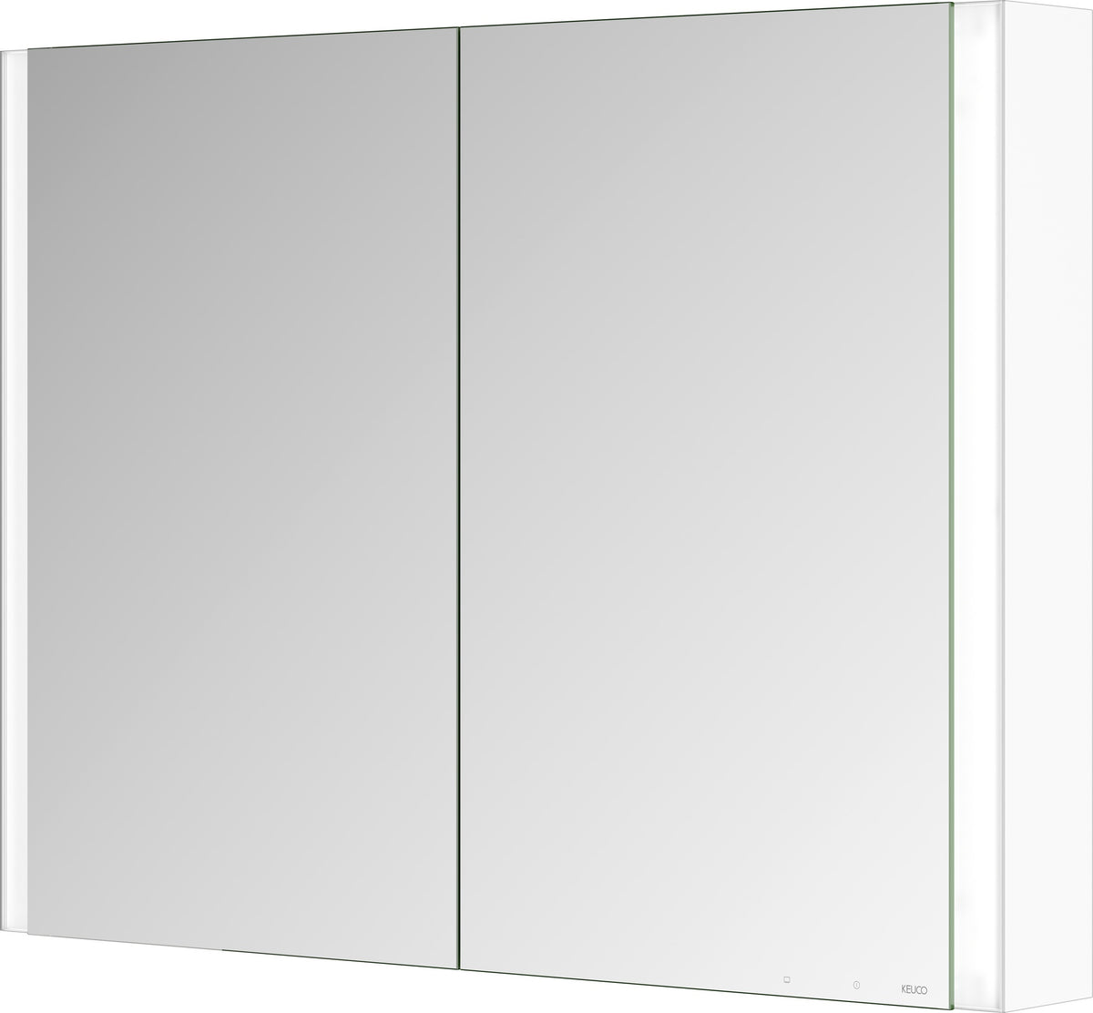KEUCO Somaris Spiegelschrank 1000 x 710 x 128 mm – verspiegelt, Wandvorbau