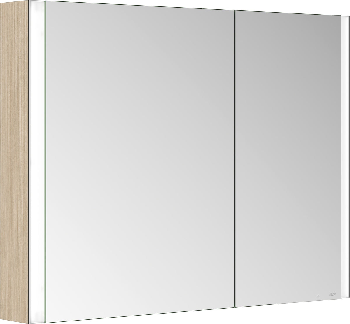 KEUCO Somaris Spiegelschrank 1000 x 710 x 128 mm – verspiegelt, Wandvorbau