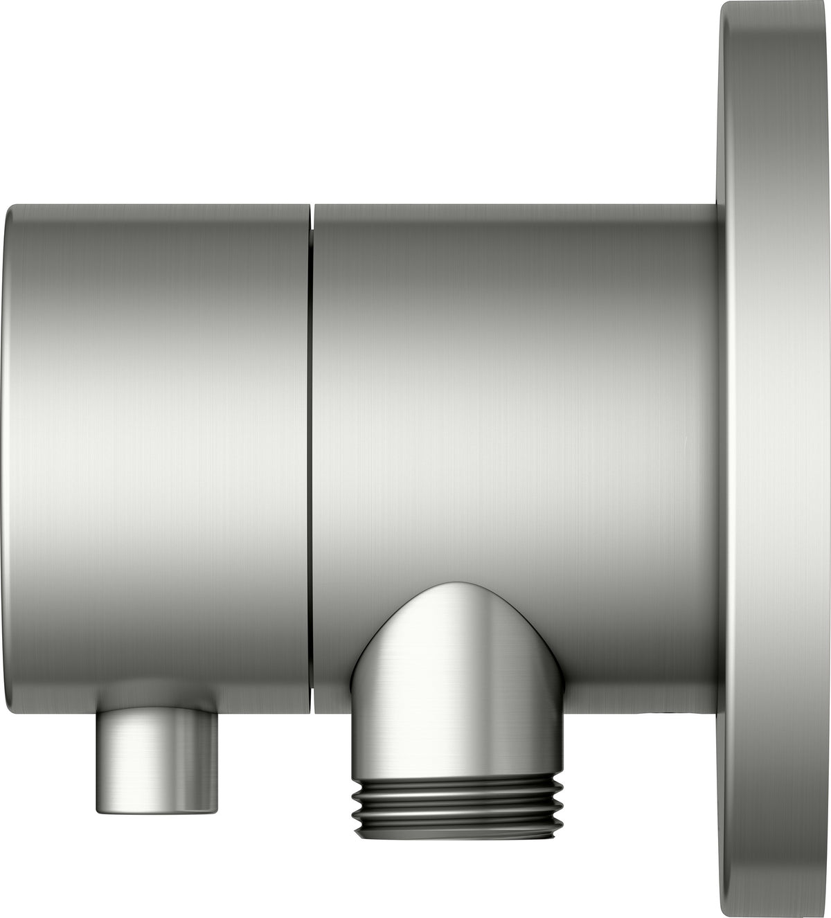 KEUCO IXMO Comfort 2-Wege Umstellventil Unterputz DN15 – Messing gebürstet, rund