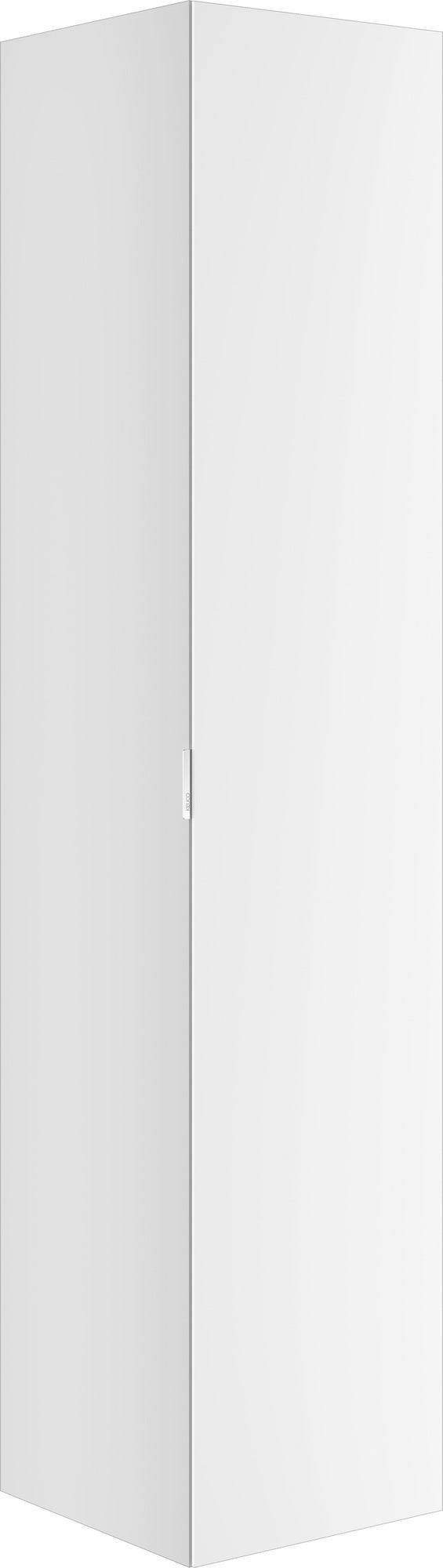 KEUCO Edition 11 Art Hochschrank 400 x 1800 x 360 mm, 1-türig, rechts, mit Steckdose, weiß