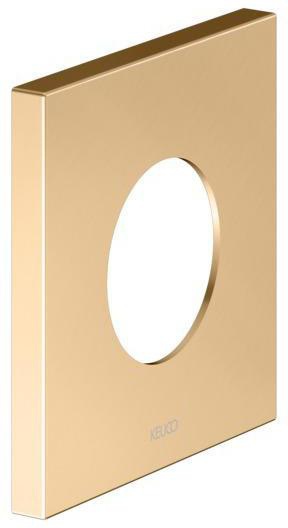 KEUCO IXMO Wandrosette 59556, rund, 105 mm, verchromt – für Ab- und Umstellventile