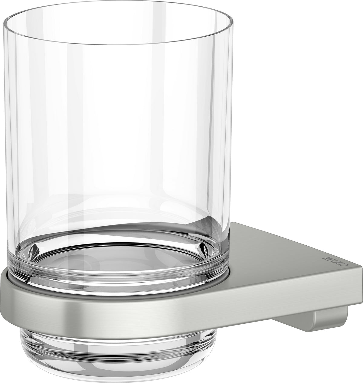 KEUCO Collection Moll Glashalter 12750 mit Echtkristall-Glas, verchromt, Wandmontage