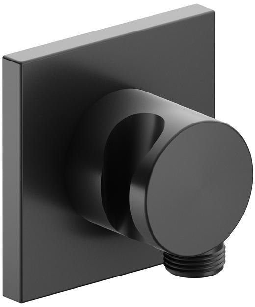 KEUCO IXMO Schlauchanschluss DN 15 mit Brausehalter, rund, Bronze gebürstet