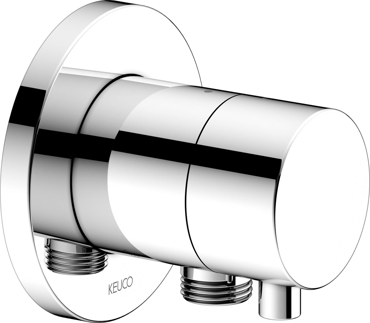 KEUCO IXMO Comfort Absperrventil Unterputz DN15 mit Schlauchanschluss verchromt