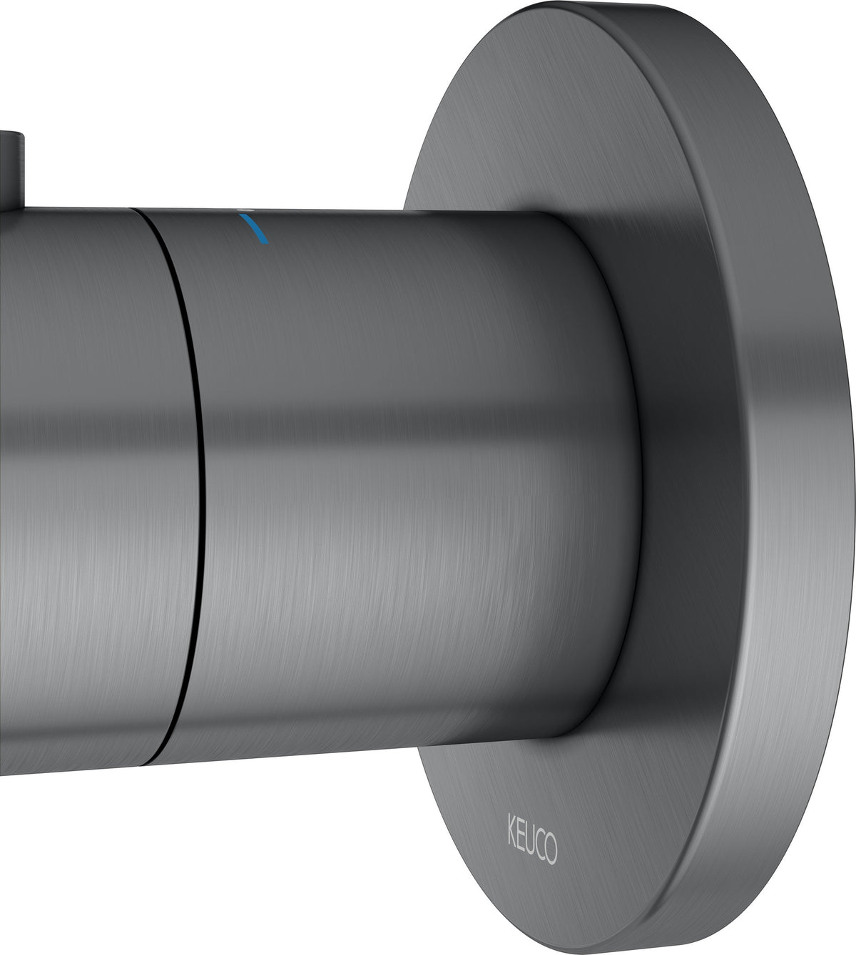 KEUCO IXMO Thermostatarmatur Unterputz rund verchromt – mit Sicherheitssperre bei 38 °C