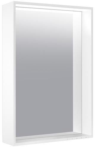KEUCO X-Line Lichtspiegel 460x850mm anthrazit – LED, Touch-Sensor, A++