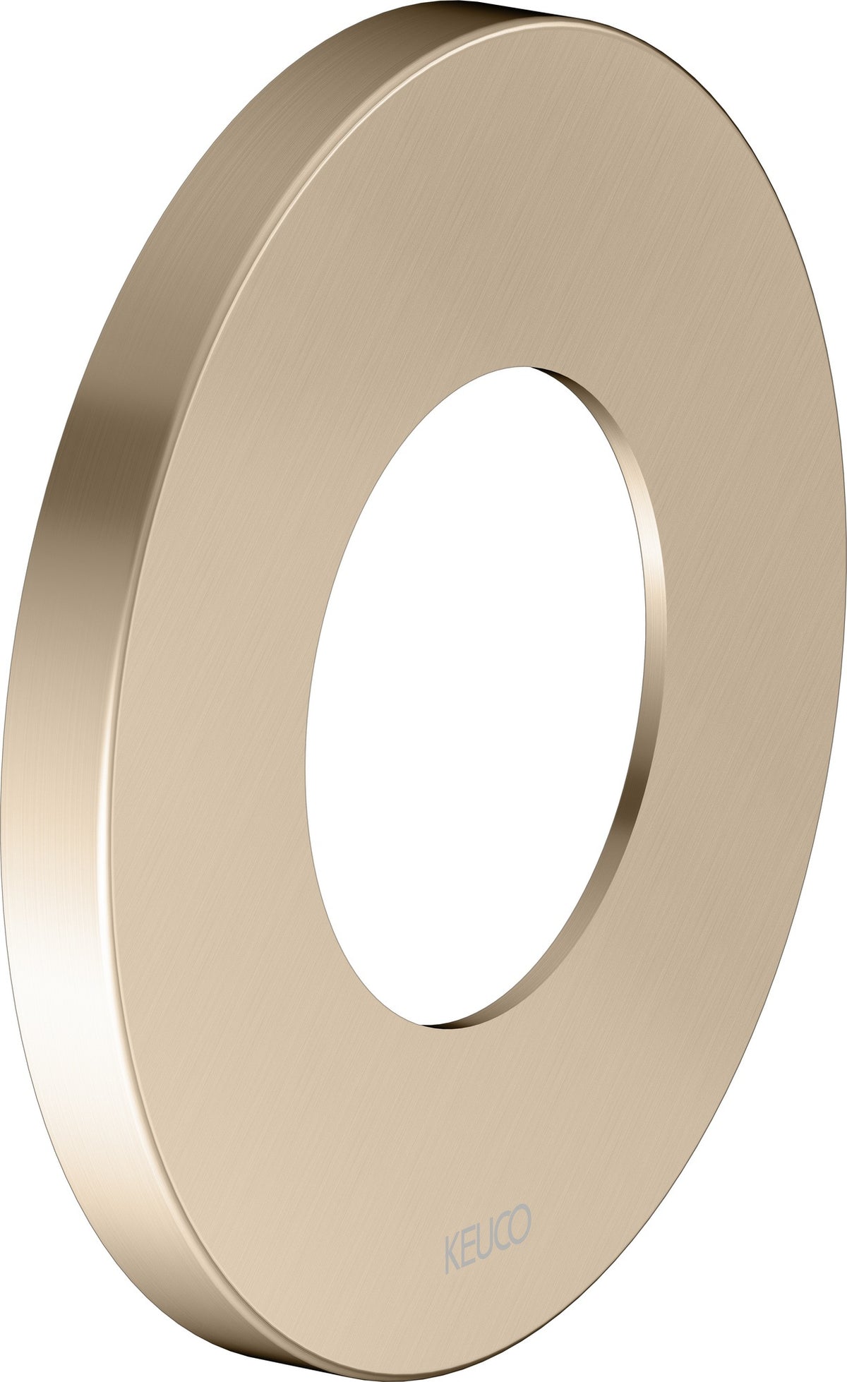 KEUCO IXMO Wandrosette 59556, rund, 105 mm, verchromt – für Ab- und Umstellventile