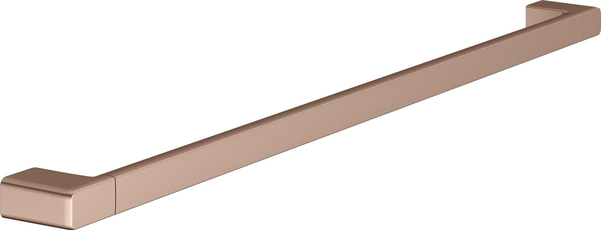 KEUCO Collection Moll Badetuchhalter 600 mm verchromt – Wandmontage, eckiges Design