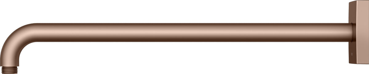 KEUCO Brausearm Edition 300, Wandanschluss, 300 mm, verchromt – Eckige Form, Metall