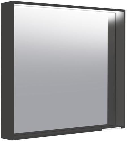 KEUCO X-Line Lichtspiegel 460x850mm anthrazit – LED, Touch-Sensor, A++