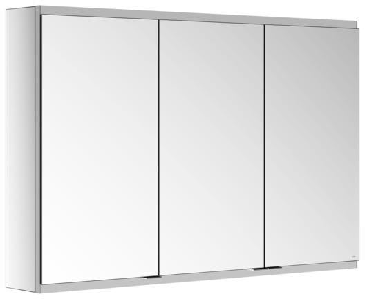 KEUCO Royal Modular 2.0 Spiegelschrank 900 mm, 3 Türen, 1 Steckdose, USB, silber-eloxiert