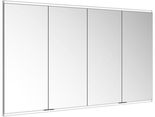 KEUCO Royal Modular 2.0 Spiegelschrank beleuchtet 1700 mm Wandeinbau silber-eloxiert