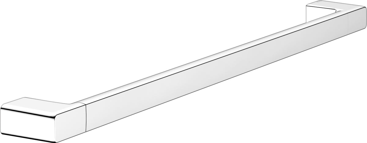 KEUCO Collection Moll Badetuchhalter 600 mm verchromt – Wandmontage, eckiges Design