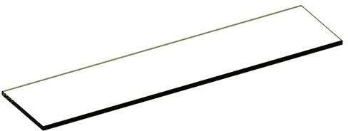 KEUCO Cristallinglas-Platte Collection Moll 500x120x8 mm – ESG-Ablage ohne Grünkante