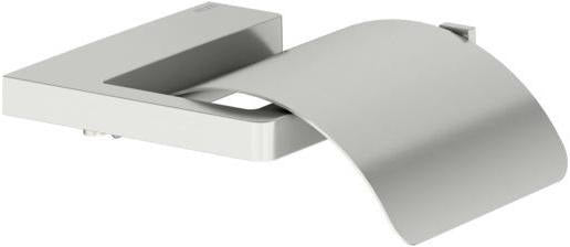 KEUCO Collection Moll Toilettenpapierhalter mit Deckel, verchromt – Wandmontage
