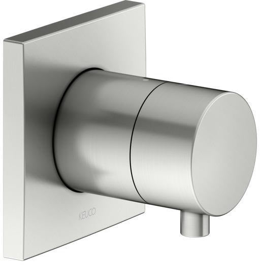 KEUCO IXMO Comfort Absperrventil Unterputz DN15 rund Messing gebürstet 59541