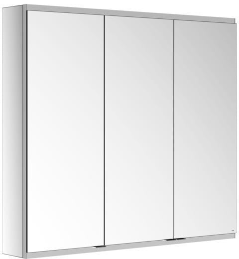 KEUCO Royal Modular 2.0 Spiegelschrank, unbeleuchtet, 3 Türen, 1050 mm, silber-eloxiert