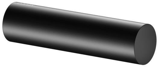 KEUCO REVA Ersatzrollenhalter schwarz matt – Wandmontage, Metall, zum Kleben oder Schrauben