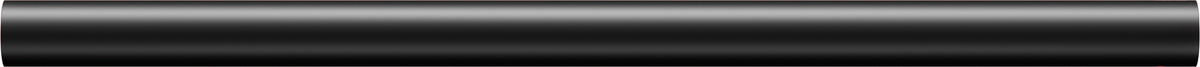 KEUCO REVA Handtuchhalter 450 mm schwarz matt – 1-armig, starr, Wandmontage