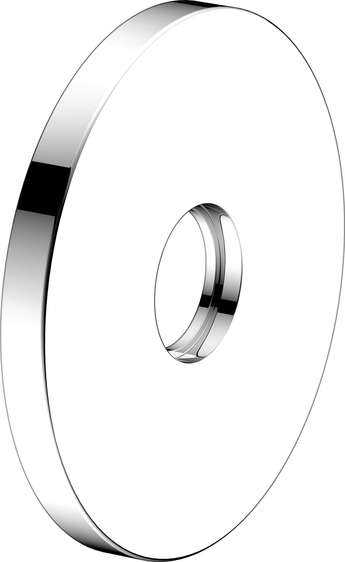 KEUCO IXMO Wandrosette 59545 rund 105 mm verchromt – Messing-Armaturenrosette