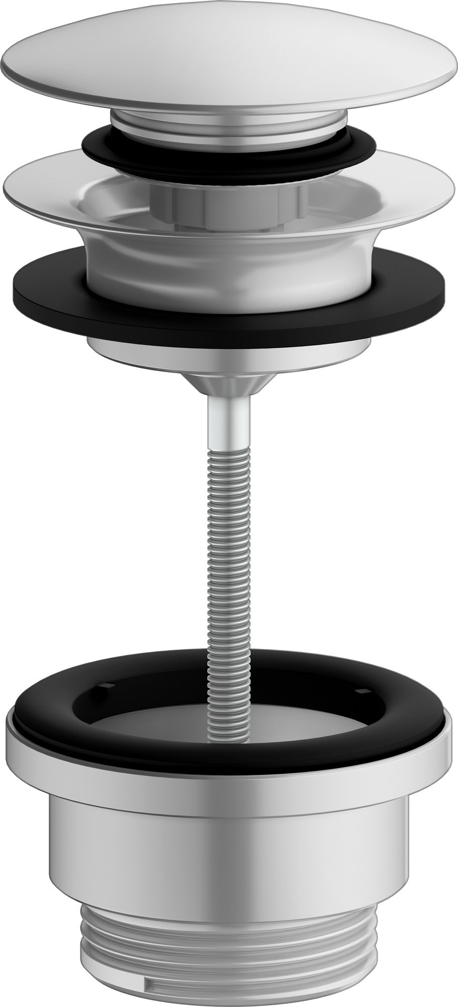 KEUCO Ablaufgarnitur Push-Open G 1 1/4 verchromt – Armaturenzubehör 59902