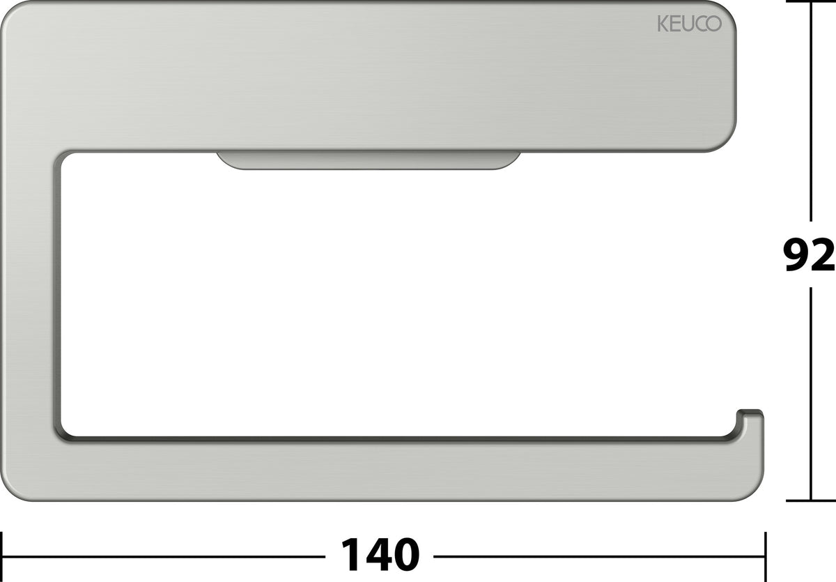 KEUCO Collection Moll Toilettenpapierhalter offene Form verchromt 12762