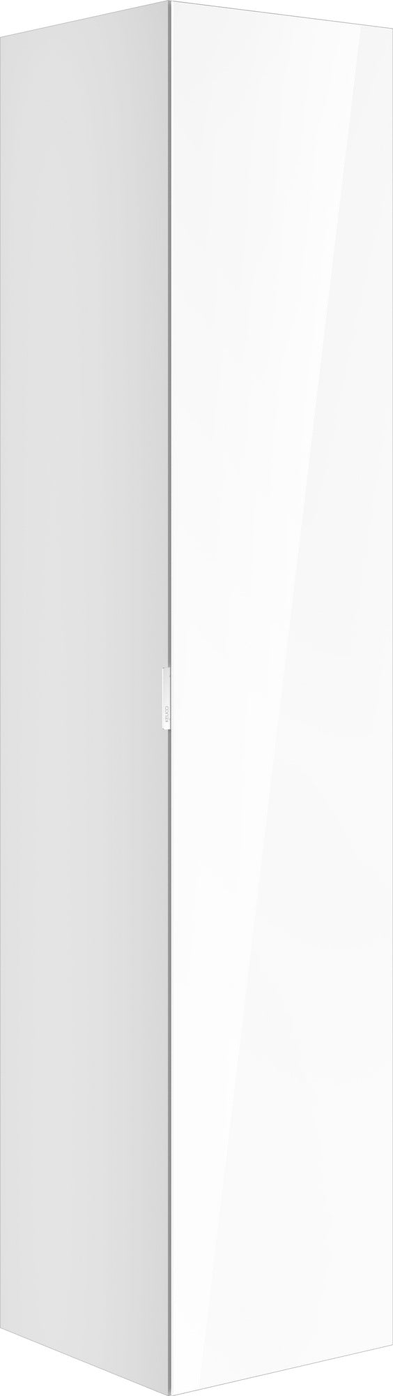KEUCO Edition 11 Art Hochschrank 400 x 1800 x 360 mm, 1-türig, rechts, mit Steckdose, weiß