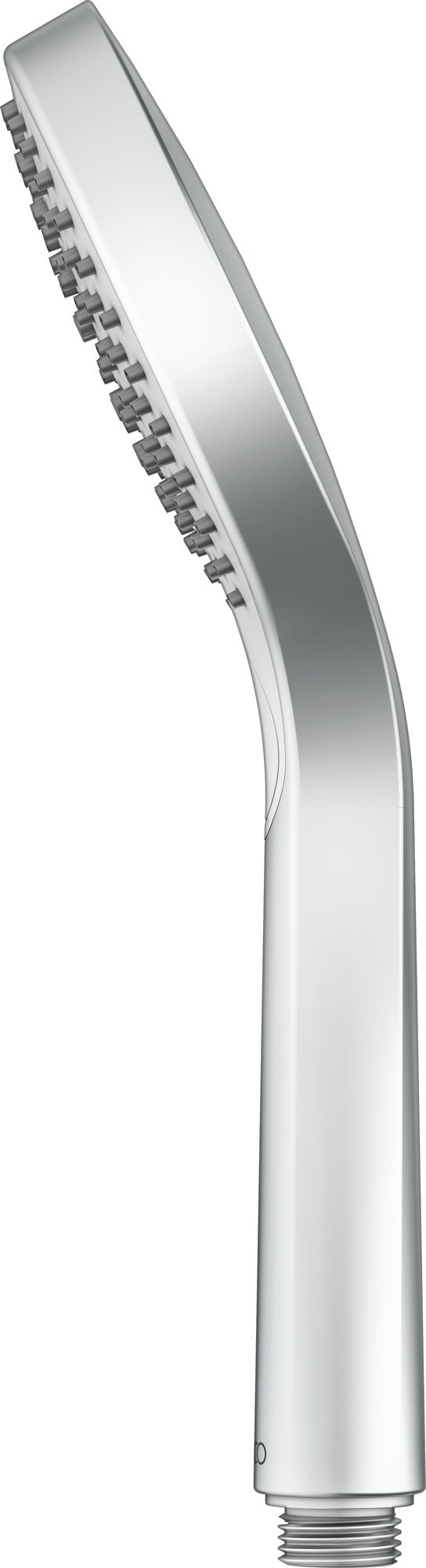 KEUCO IXMO_solo Handbrause 59580 verchromt – 1 Strahl, Eco Air, 100 mm