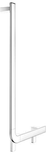 KEUCO AXESS Winkelgriff 90° links 381/851 mm silber-eloxiert – Wandmontage
