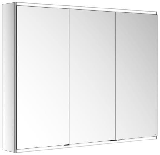 KEUCO Royal Modular 2.0 Spiegelschrank 900 mm, beleuchtet, 2 Steckdosen, silber-eloxiert