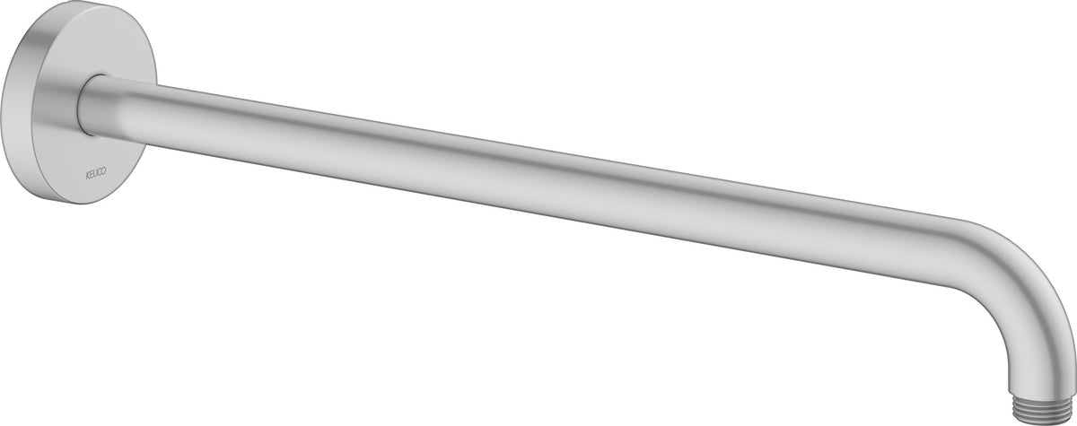 KEUCO Brausearm Elegance 51688, Wandanschluss, 300 mm, verchromt – Edles Design für Ihr Badezimmer